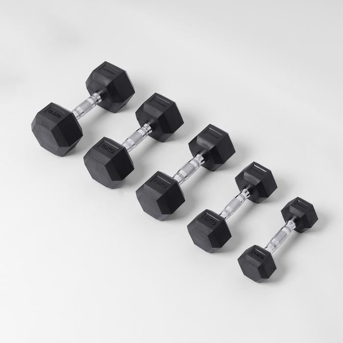 RUGHEN PVE Hex Dumbbell (KG) - 2,5KG