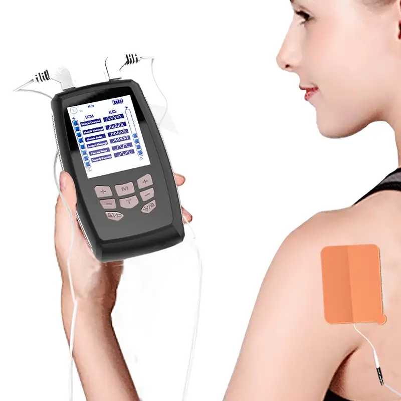 FDA Alat Pijat Elektrik TENS Pulse Massage 6 Patch Multifunctional - DR132A