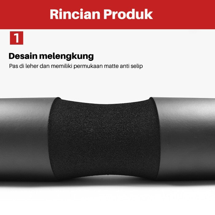 OneTwoFit Barbell Pad Squat Pad Pelindung Pundak Foam Pad - pink