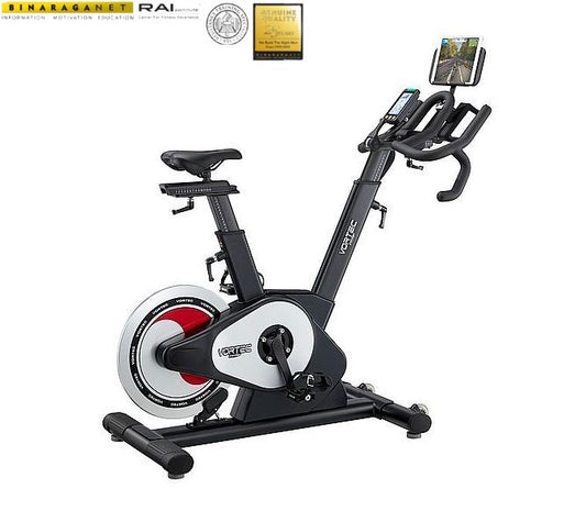 INFINITE KENNY JOYCE P-15MTH EXERCISE BIKE + STEEL TABLET HOLDER