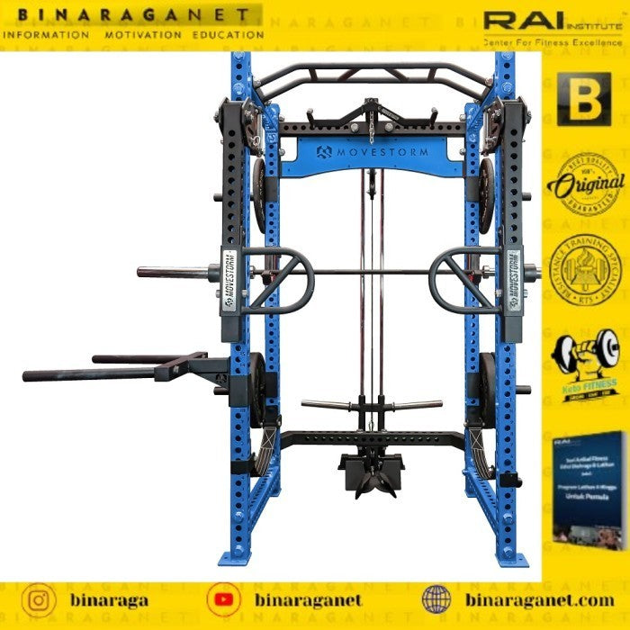 Movestorm® Raptor Power Rack Infinity - Biru