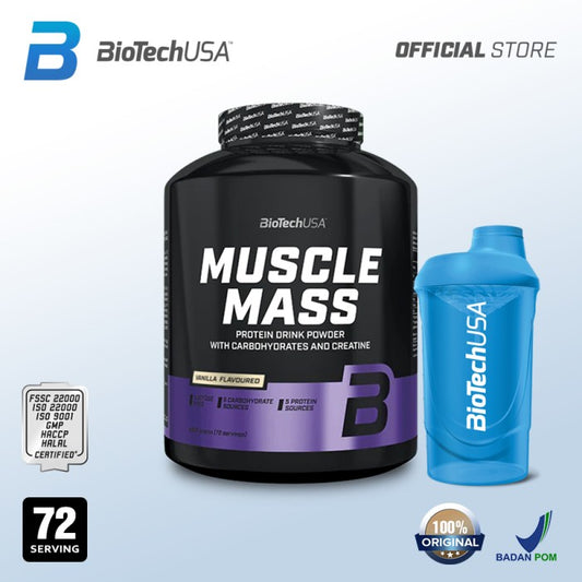 Biotech - Muscle Mass Gainer 4000 Gram - Vanila