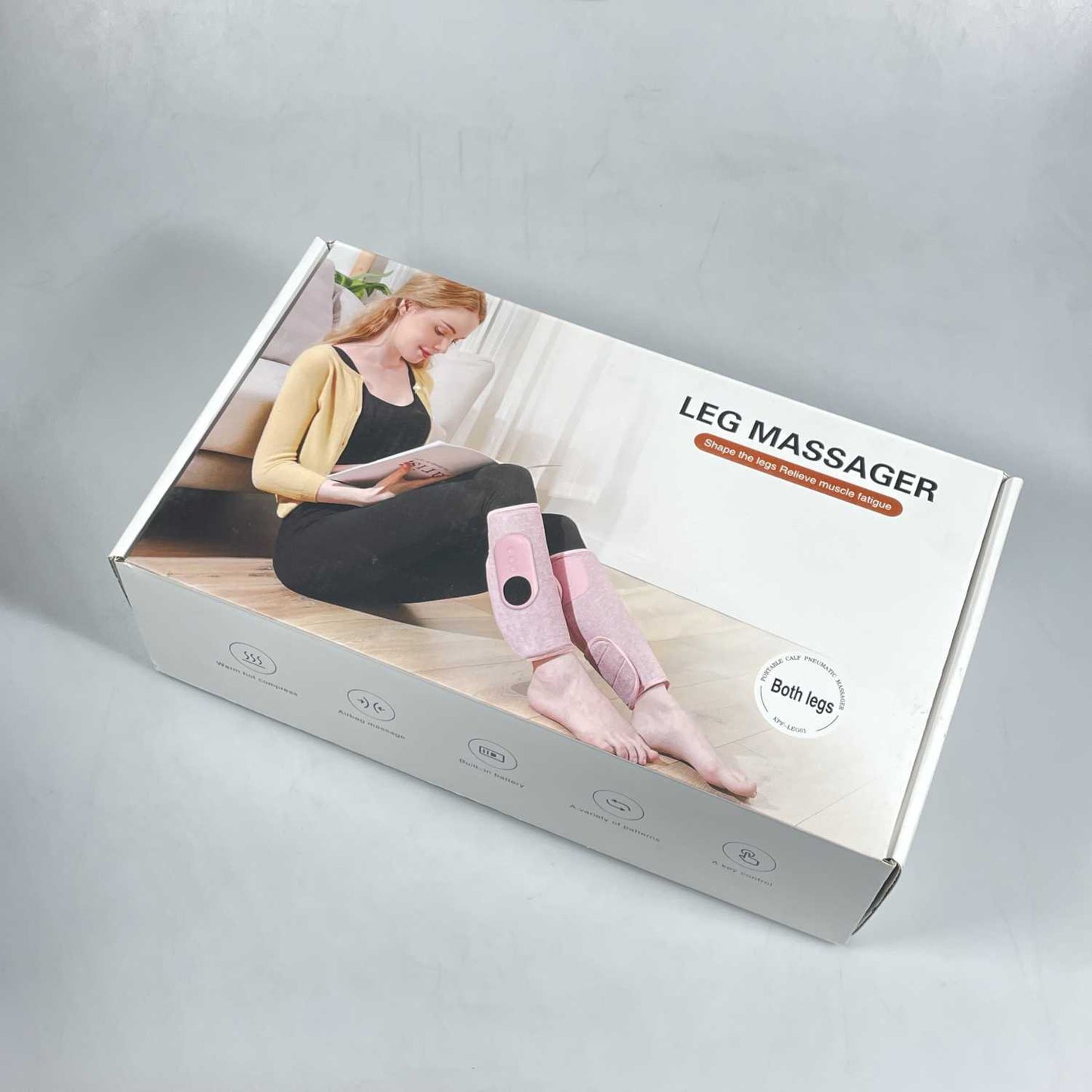 FINY Alat Pijat Kaki Elektrik Leg Massager Air Pressure Heated 1800mAh - H6