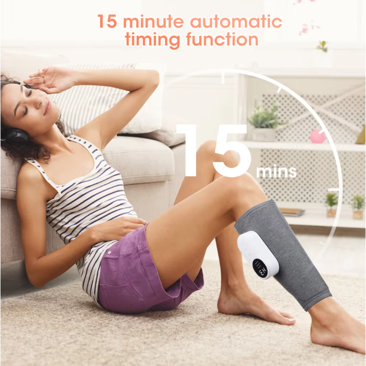 FINY Alat Pijat Kaki Elektrik Leg Massager Air Pressure Heated 1800mAh - H6