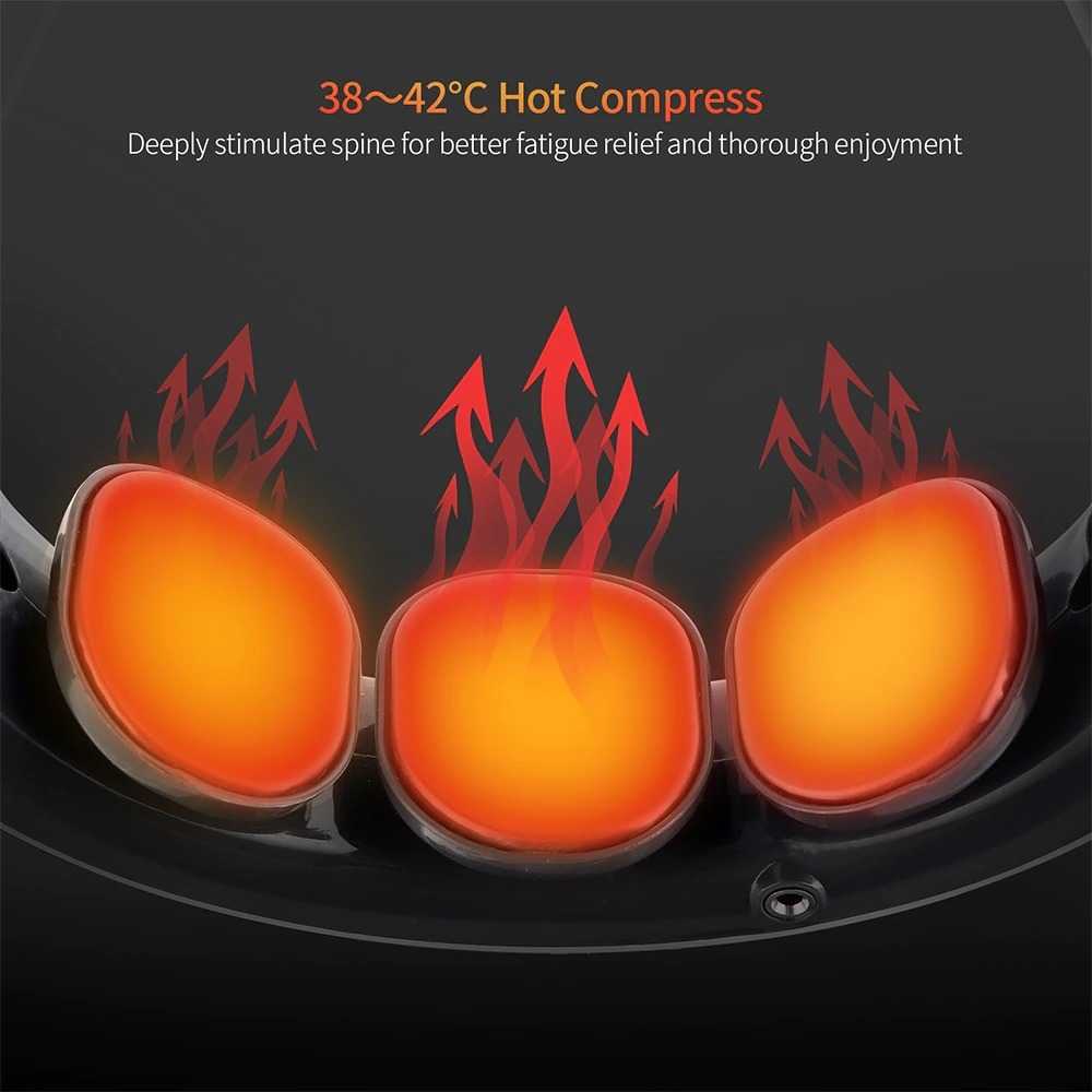 ForeverLily Alat Pijat Leher Neck Massager Compress Upgraded D - D-LM2