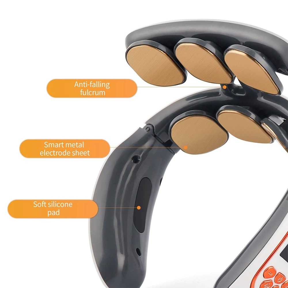 ForeverLily Alat Pijat Leher Neck Massager Compress Upgraded D - D-LM2