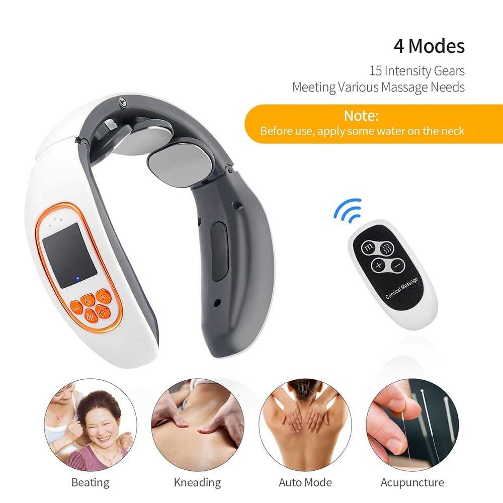 ForeverLily Alat Pijat Leher Neck Massager Compress Upgraded D - D-LM2