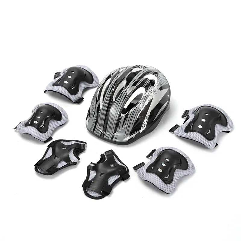 Ftiier Paket Helm Deker Anak 7in1 Protective Gear for Sport Activity - FR-07