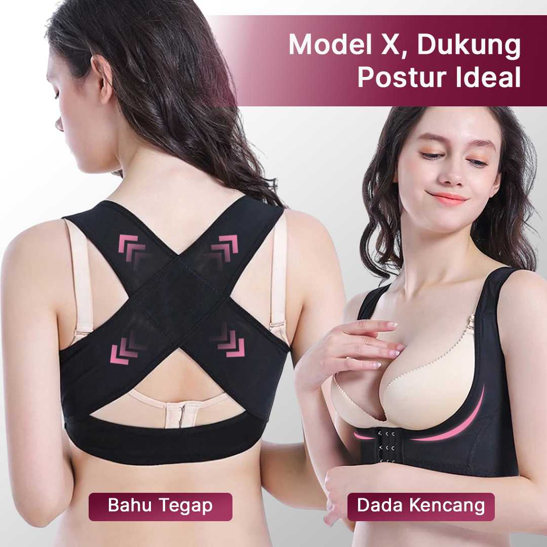 Genkent Korset Tali Body Harness Punggung Breast Support - BBJ-16