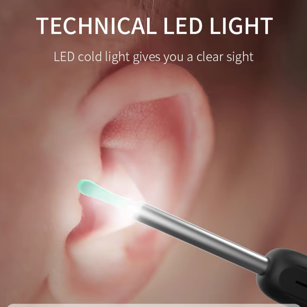 GEONYIEEK Kamera Endoskopi Pembersih Telinga Endoscope Wireless - NE3-D