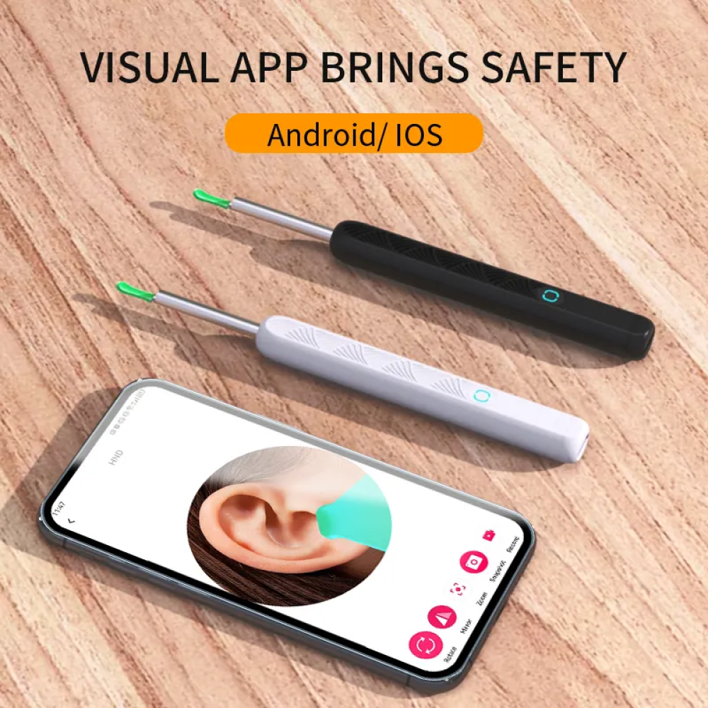 GEONYIEEK Kamera Endoskopi Pembersih Telinga Endoscope Wireless - NE3-D