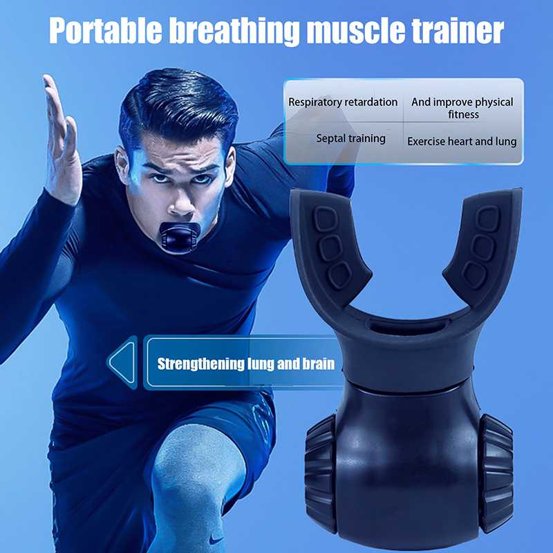 GMARTY Alat Latihan Pernapasan Adjustable Breathing Trainer Respirator - GM-A1