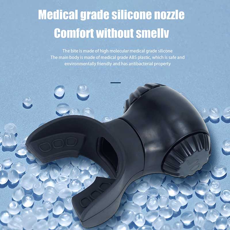 GMARTY Alat Latihan Pernapasan Adjustable Breathing Trainer Respirator - GM-A1