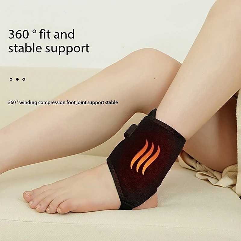GMARTY Alat Terapi Kaki Hot Compress Ankle Brace Pain Relief USB - G37