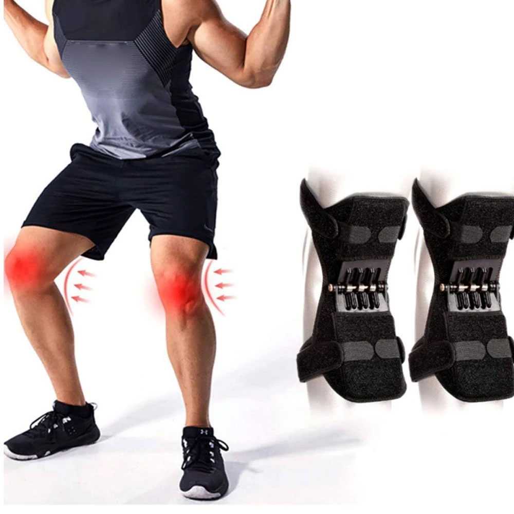 GREAT Power Knee Booster Pads Spring Force Stabilizer 2 PCS - MY-013
