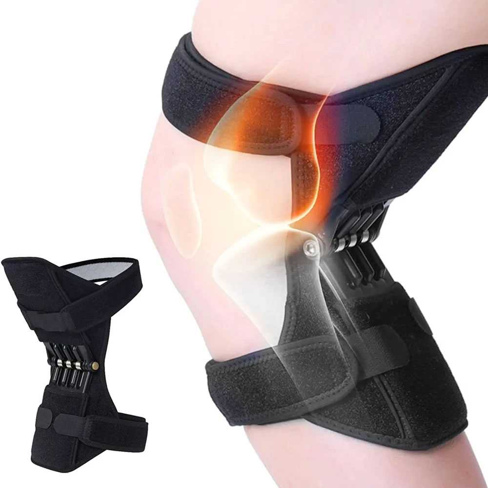 GREAT Power Knee Booster Pads Spring Force Stabilizer 2 PCS - MY-013