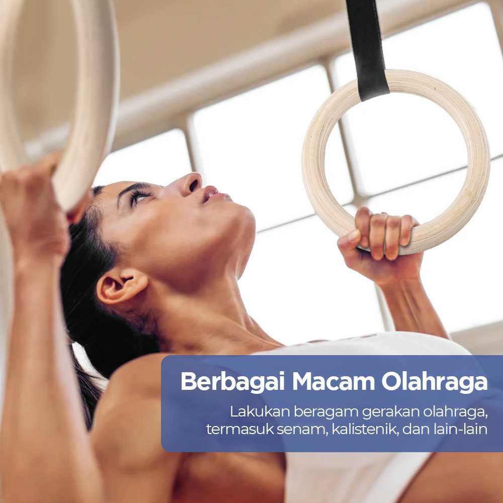 GYMRING Cincin Senam Gymnastics Yoga Ring Fitness 2 PCS - GR125