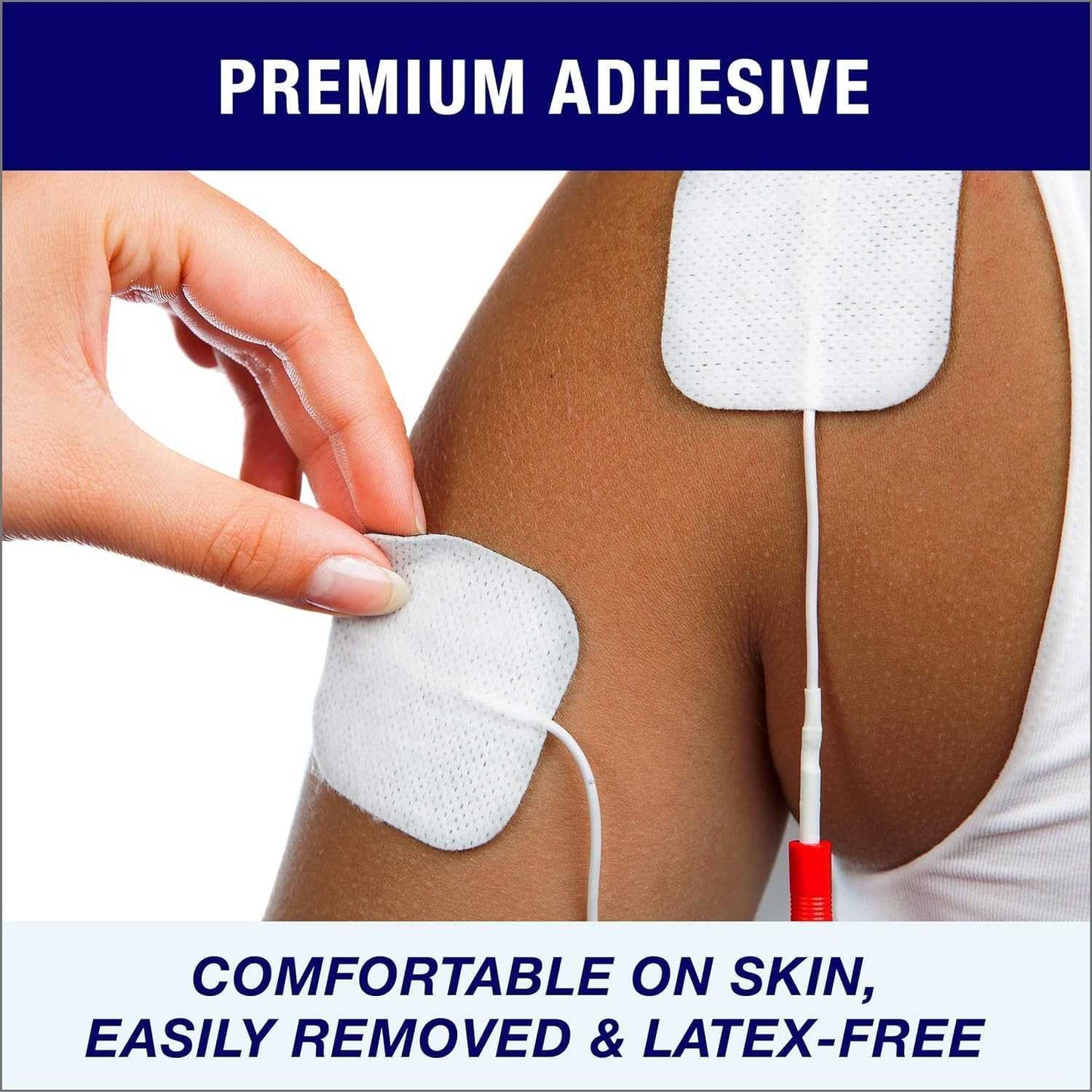 HailiCare EMS Electrode Pads Adhesive Patch Alat Pijat Elektrik 50 PCS - BZ527