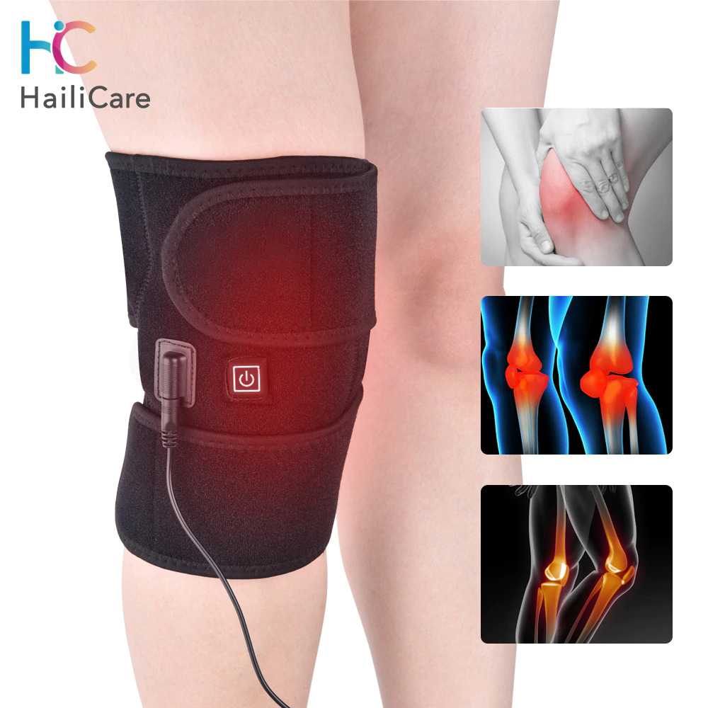Hailicare Pelindung Lutut Terapi Heating Therapy Knee Support 3 Mode - 102