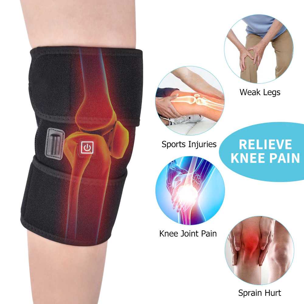 Hailicare Pelindung Lutut Terapi Heating Therapy Knee Support 3 Mode - 102