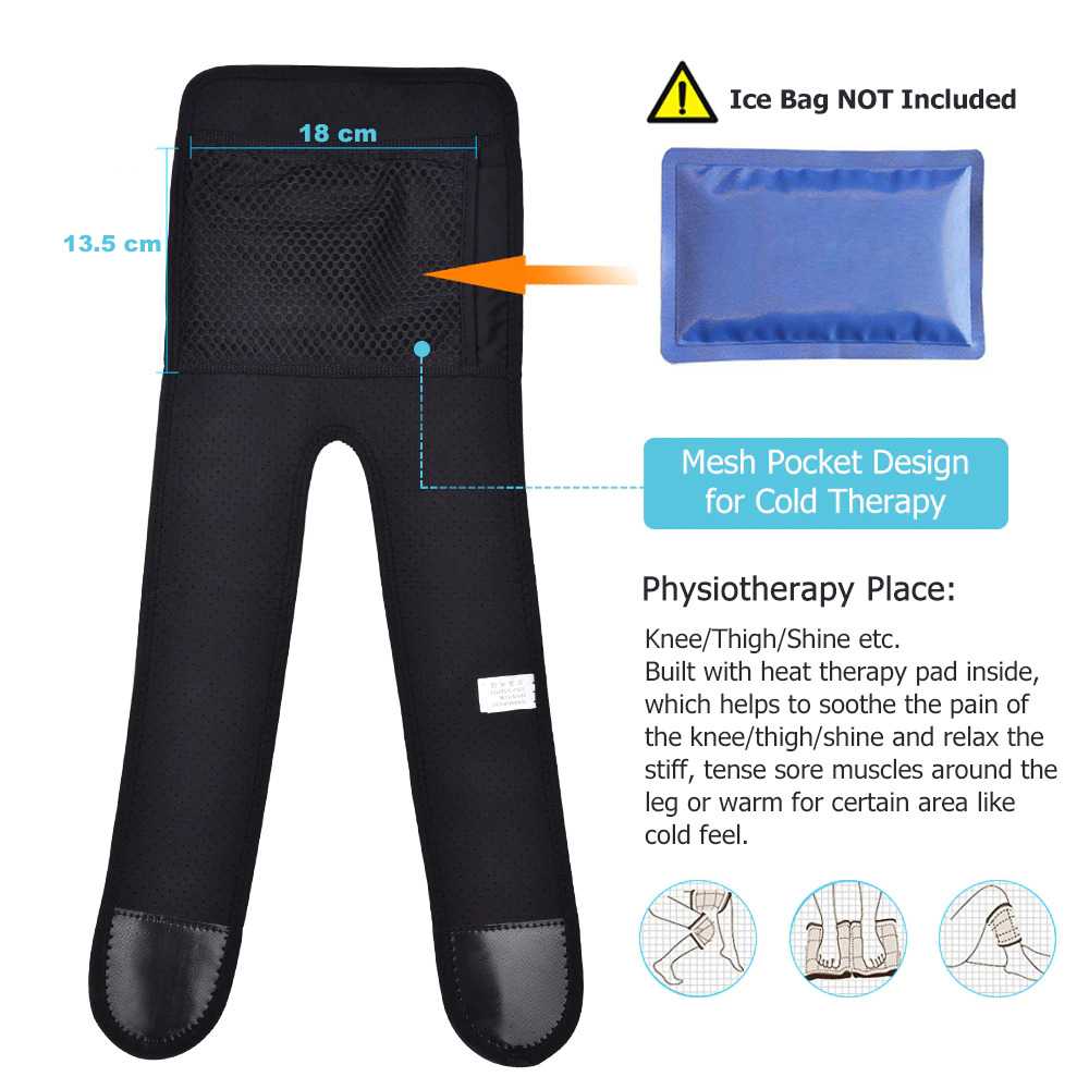 Hailicare Pelindung Lutut Terapi Heating Therapy Knee Support 3 Mode - 102