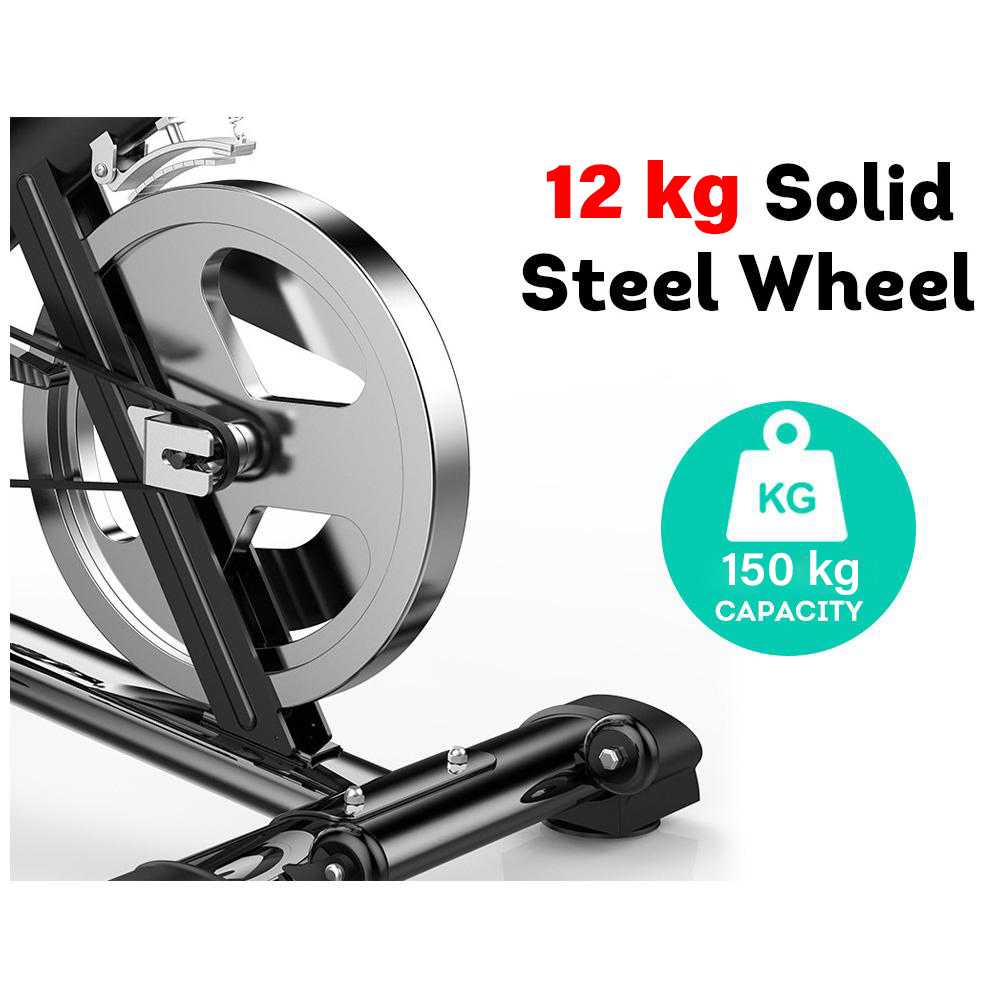 HAPPY GYM Sepeda Statis Gym Spinning Bike Adjustable Resistance - HF-2120