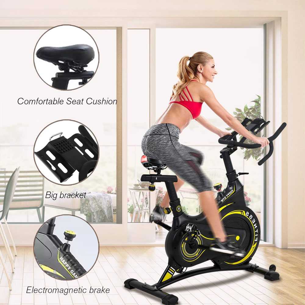 HAPPY GYM Sepeda Statis Gym Spinning Bike Adjustable Resistance - HF-2120