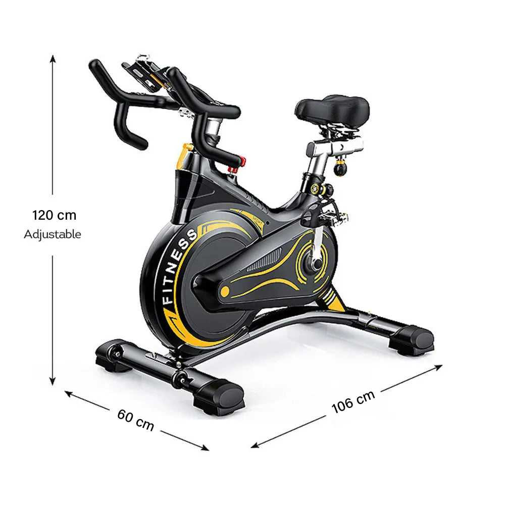 HAPPY GYM Sepeda Statis Gym Spinning Bike Adjustable Resistance - HF-2120