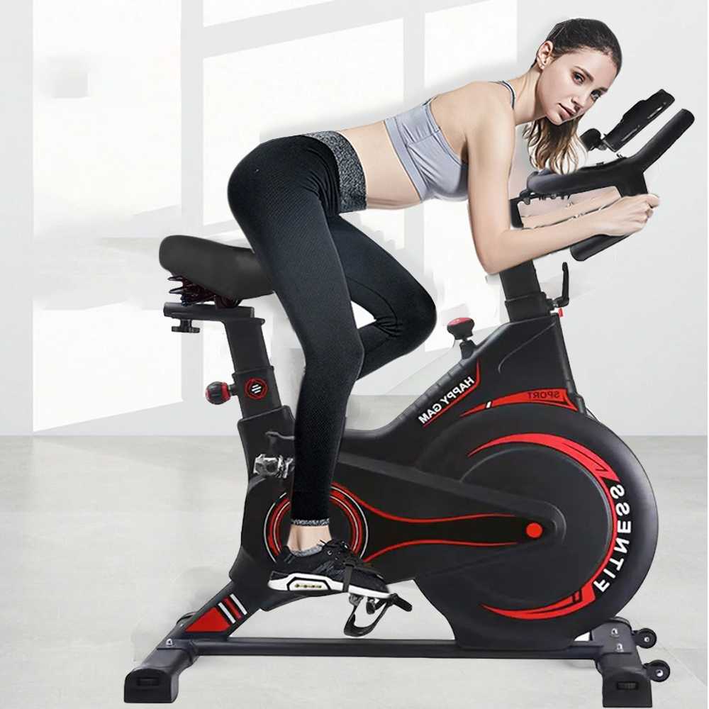 HAPPY GAM Sepeda Statis Gym Spinning Bike Adjustable with Bluetooth - HF-2122