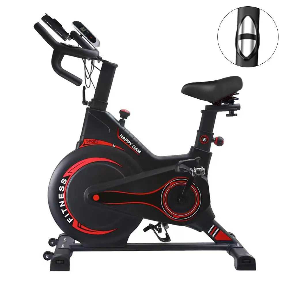 HAPPY GAM Sepeda Statis Gym Spinning Bike Adjustable with Bluetooth - HF-2122