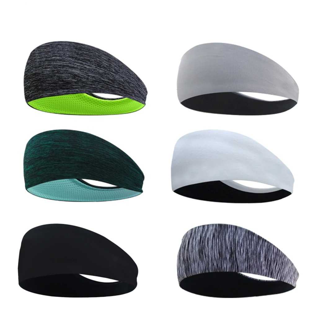 HappySport Bandana Headband Olahraga Elastic Sport Hairbands Yoga - A83
