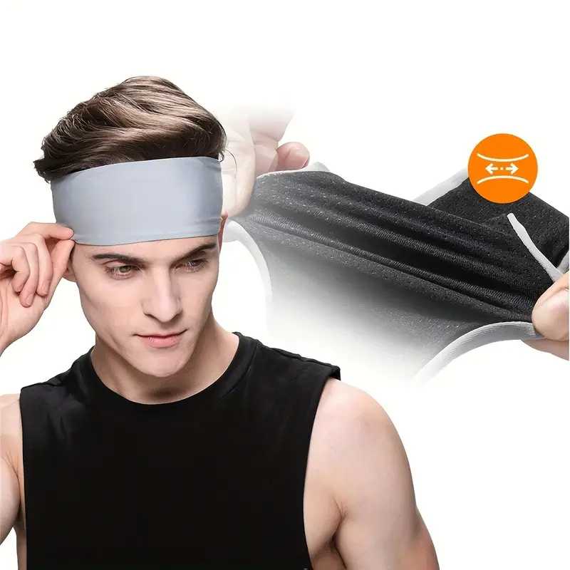 HappySport Bandana Headband Olahraga Elastic Sport Hairbands Yoga - A83