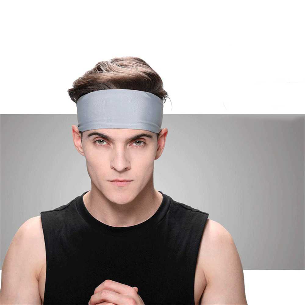HappySport Bandana Headband Olahraga Elastic Sport Hairbands Yoga - A83
