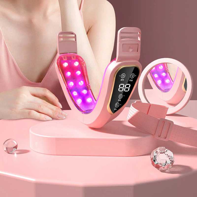 V-Face Alat Pijat Penirus Wajah Face Lifting Double Chin V-Shaped - BYM-903S