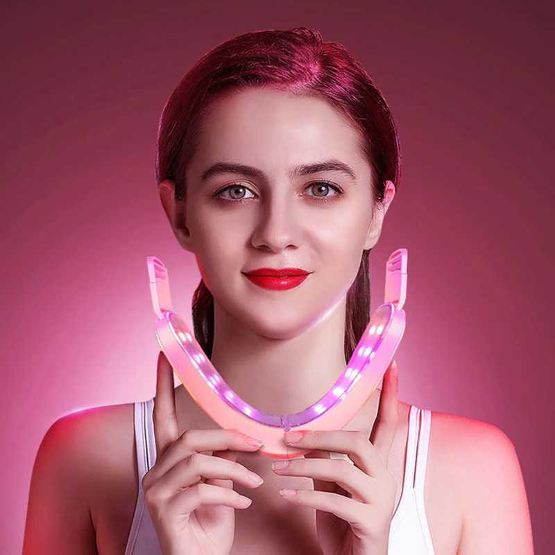 V-Face Alat Pijat Penirus Wajah Face Lifting Double Chin V-Shaped - BYM-903S