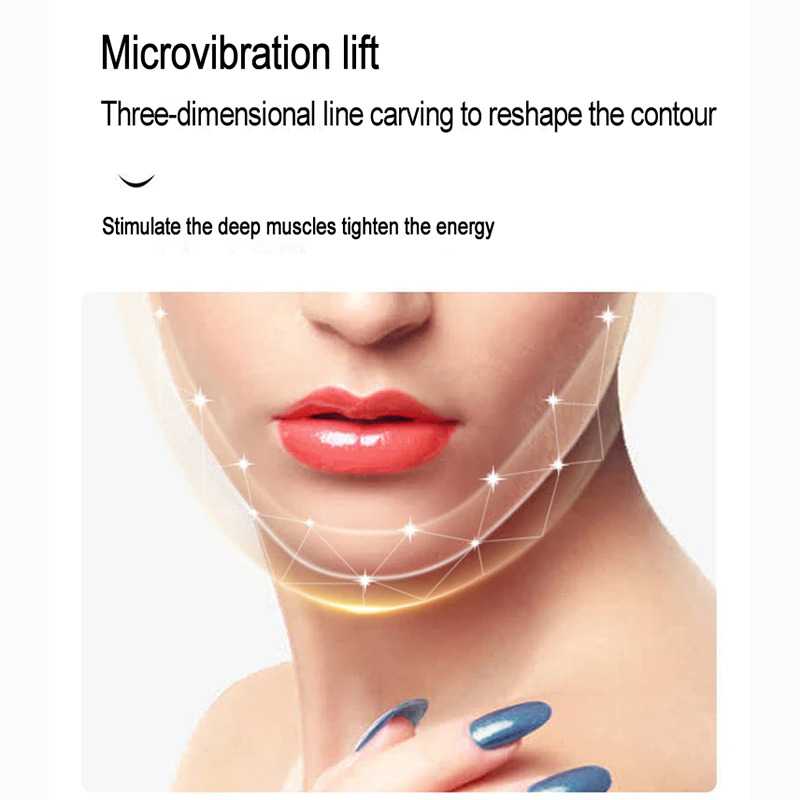 V-Face Alat Pijat Penirus Wajah Face Lifting Double Chin V-Shaped - BYM-903S
