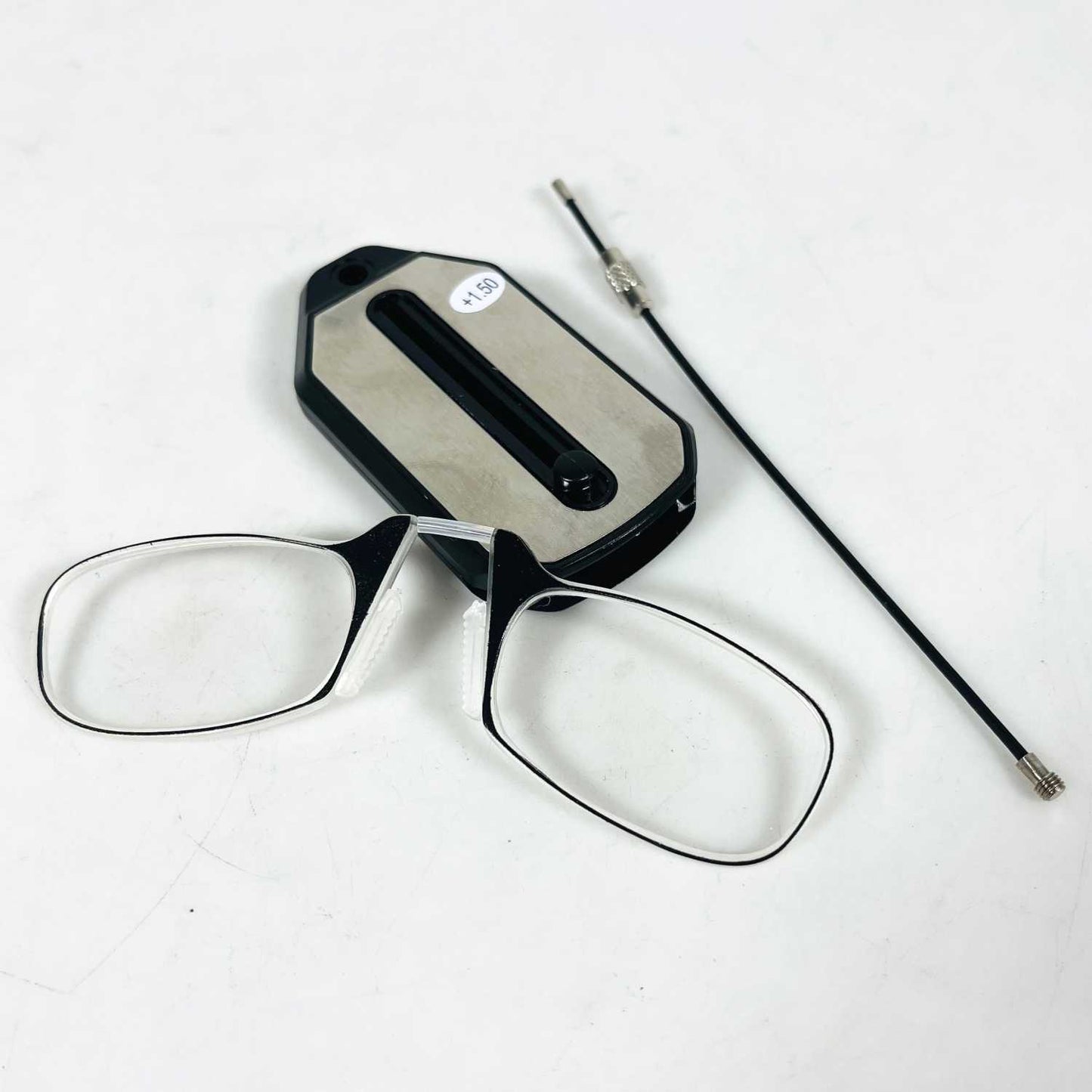 HZ Kacamata Baca Jepit Hidung Rabun Dekat Nearsighted Reading Glasses - F2304