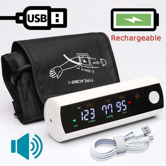 IBEN Tensimeter Digital Pengukur Tekanan Darah English Voice - BK-802