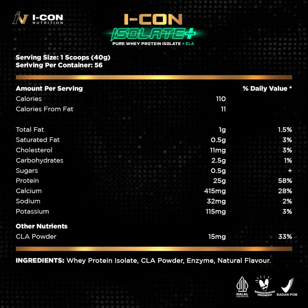 Icon Nutrition Whey Isolate Plus 10 lbs | Nutrisi Fitness Terbaik