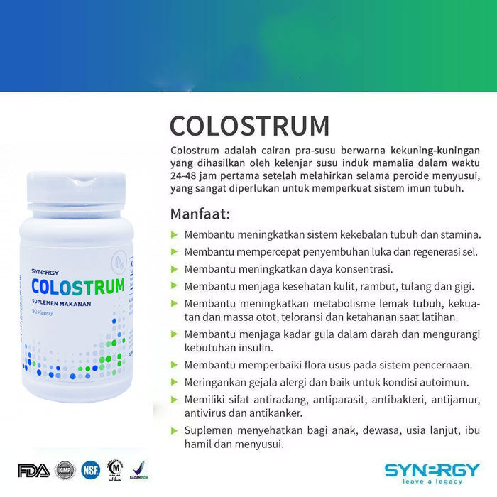 Synergy Colostrum 90 Kapsul