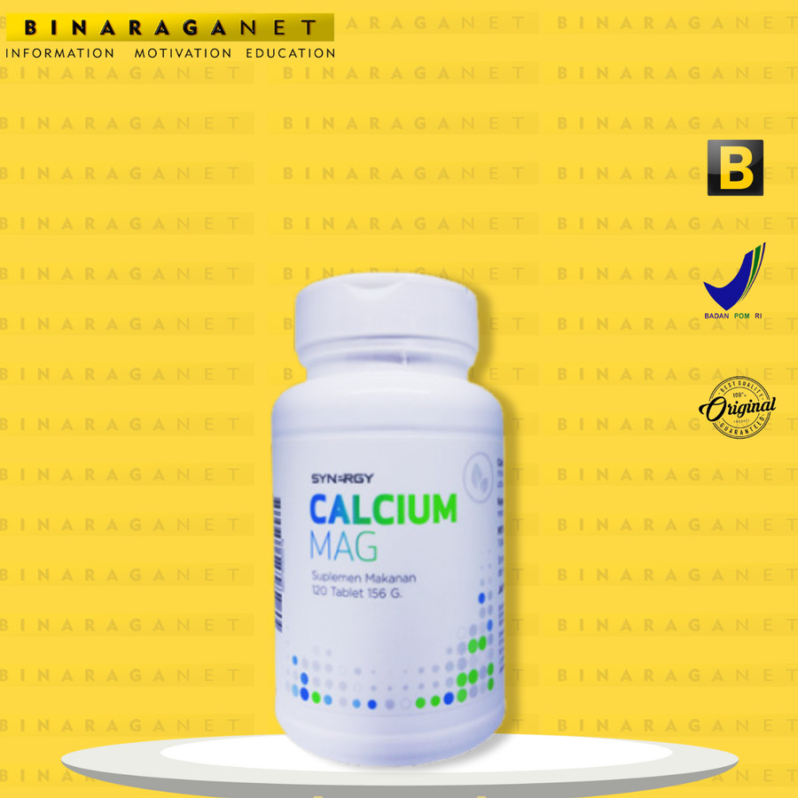 Calcium Mag 120 Tablet Synergy