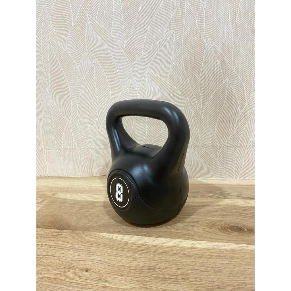 POTENCE KETTLEBELL 8KG / KETTLE BELL 8 KG / DUMBEL BARBEL DUMBELL WEIGHT LIFTING 8KG