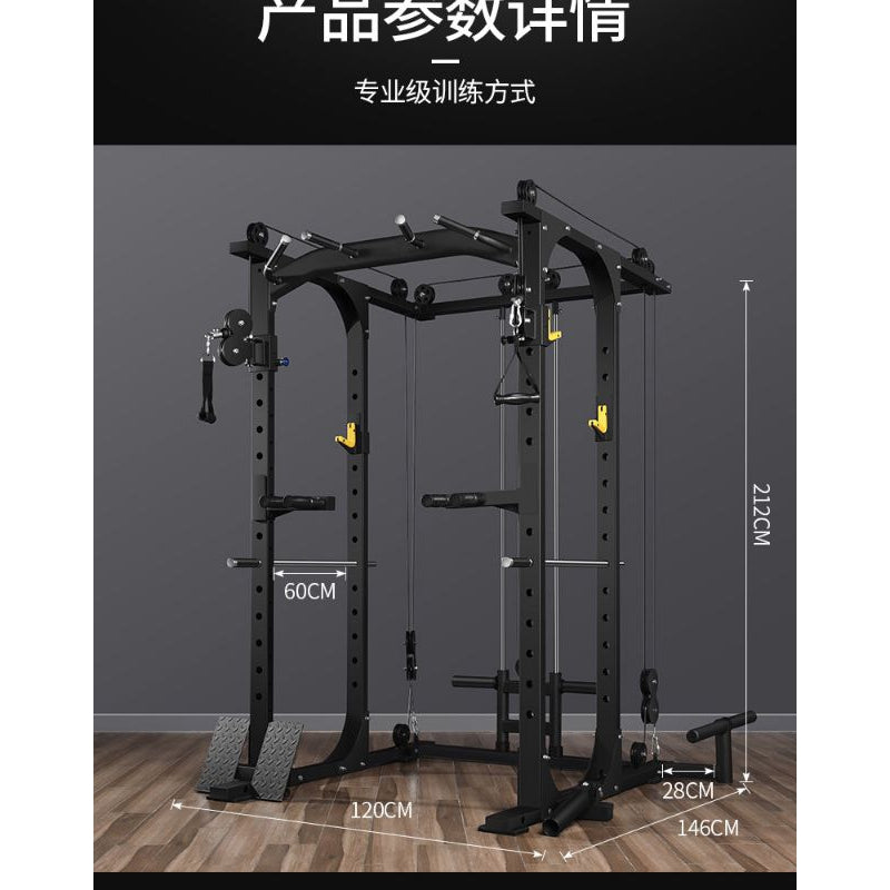 Power Rack Dual Cable Crossover / Alat Fitness Multi / Alat Home Gym / Besi Kokoh Kualitas Bagus Murah