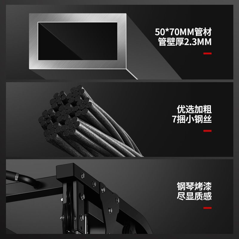 R-Lex70 Smith Machine Multifungsi Trainer Komplit / Alat Home Gym / Alat Fitness Multi / Murah Berkualitas / Besi Kokoh