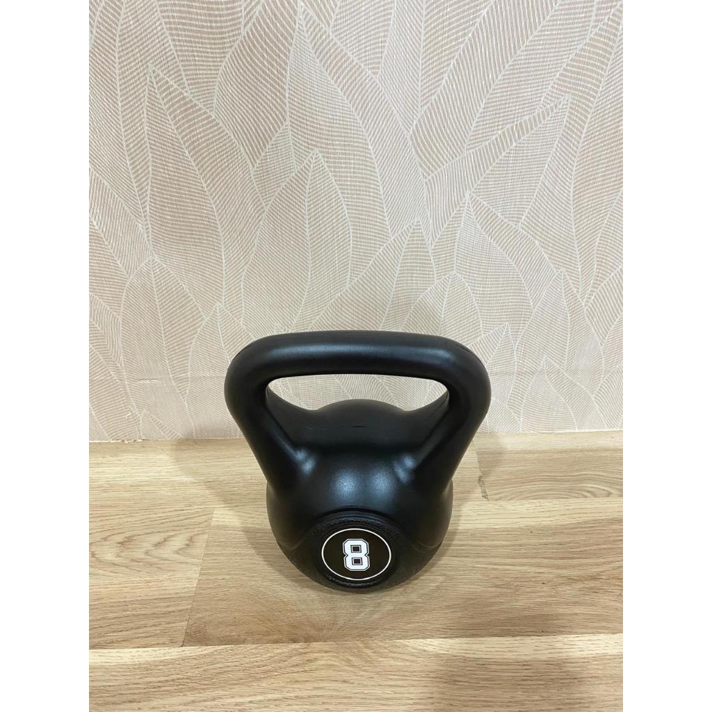 POTENCE KETTLEBELL 8KG / KETTLE BELL 8 KG / DUMBEL BARBEL DUMBELL WEIGHT LIFTING 8KG