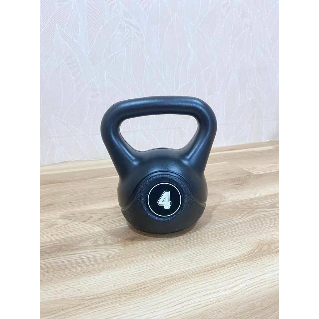 POTENCE KETTLEBELL 4KG / KETTLE BELL 4 KG / DUMBEL BARBEL DUMBELL WEIGHT LIFTING 4KG