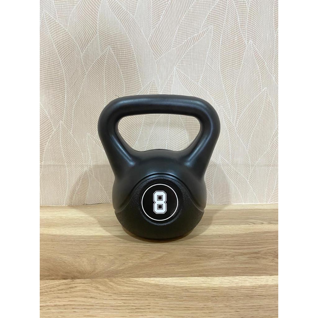 POTENCE KETTLEBELL 8KG / KETTLE BELL 8 KG / DUMBEL BARBEL DUMBELL WEIGHT LIFTING 8KG