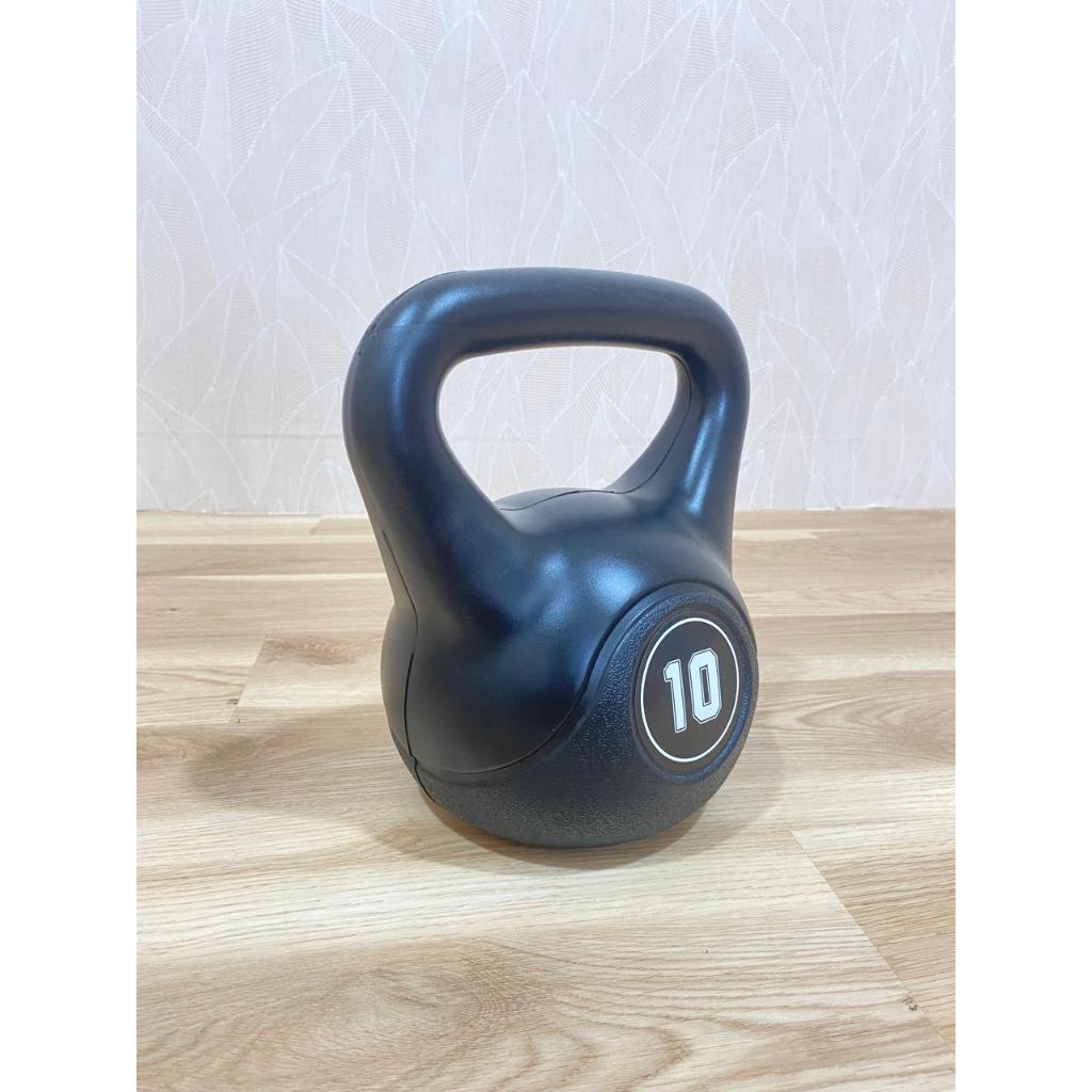 POTENCE KETTLEBELL 10KG / KETTLE BELL 10 KG / DUMBEL BARBEL DUMBELL WEIGHT LIFTING 10KG