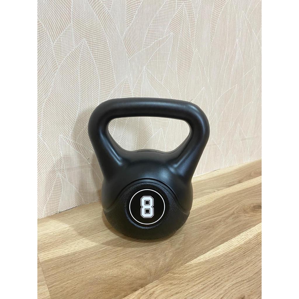 POTENCE KETTLEBELL 8KG / KETTLE BELL 8 KG / DUMBEL BARBEL DUMBELL WEIGHT LIFTING 8KG