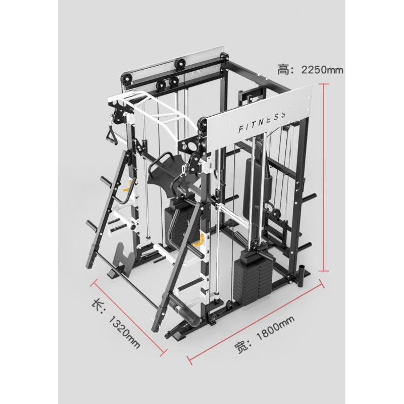 R-Lex130 Smith Machine Multifungsi One For All / Alat Fitness Multi Super Komplit / Home Gym Fitnes / Termurah di Kelasnya / Best Seller